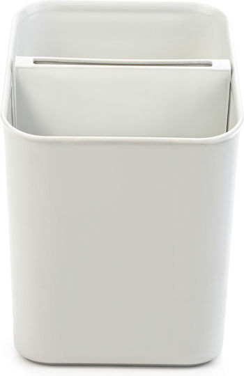 Kadax Abtropfgestell für Besteck Kunststoff Weiß 14x11x16cm