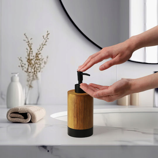 Kadax Dispenser Wooden Black 350ml