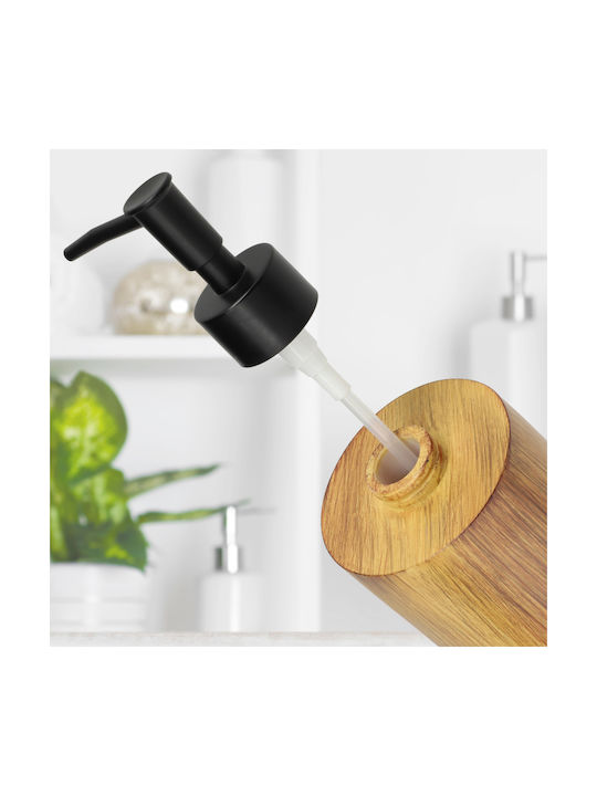 Kadax Dispenser Ξύλινο Μαύρο 350ml