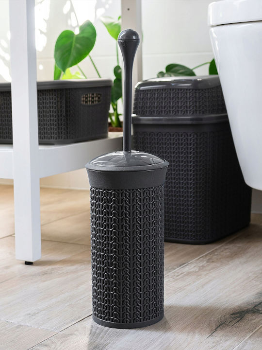Kadax Plastic Toilet Brush Gray