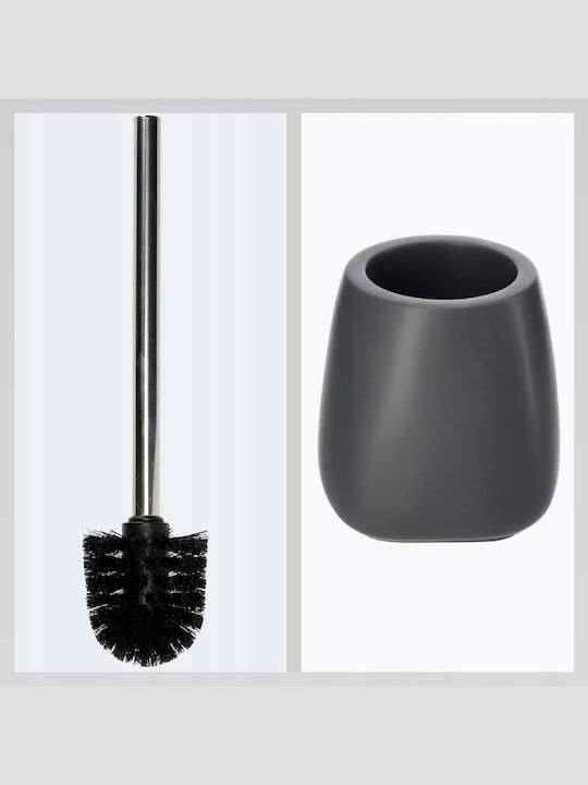 Kadax Ceramic Toilet Brush Gray