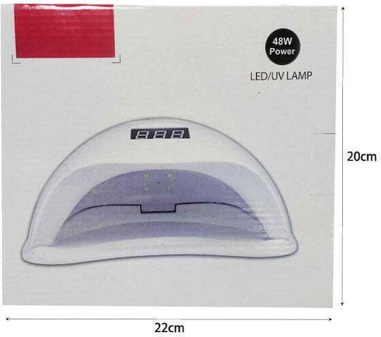 SUN ONE UV Nail Polish Curing Lamp UV / LED 48W White