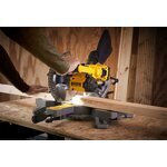 Stanley Miter Saw Battery with Cutting Disc Diameter 190mm, Laser Guide & Cutting Speed 3800rpm