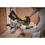 Stanley Miter Saw Battery with Cutting Disc Diameter 190mm, Laser Guide & Cutting Speed 3800rpm