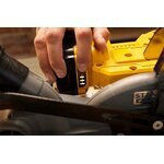 Stanley Miter Saw Battery with Cutting Disc Diameter 190mm, Laser Guide & Cutting Speed 3800rpm