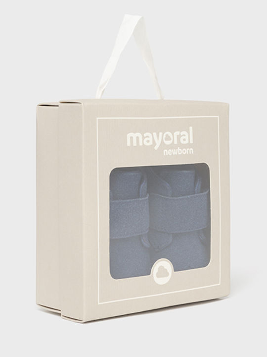 Mayoral Baby Booties Navy Blue desert