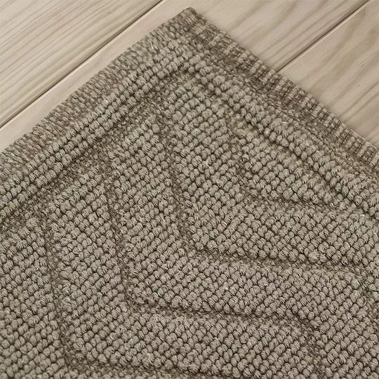 Lino Home Wohnzimmer Teppich 65x135cm Graue Lino Home Wohnzimmer Teppich 65x135cm Graue