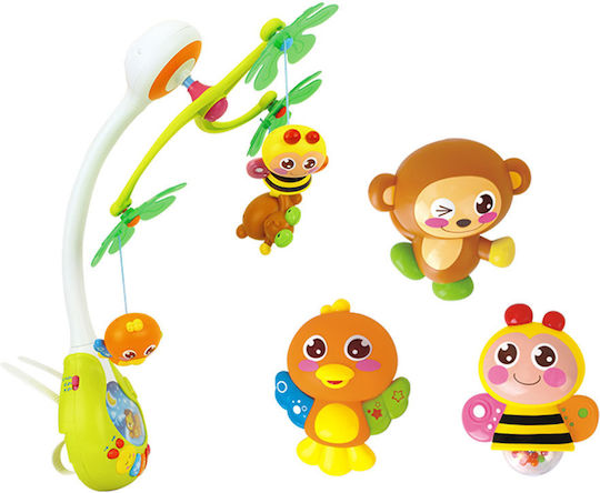 Hola Toys Μόμπιλε Κούνιας με Μουσική για Νεογέννητα