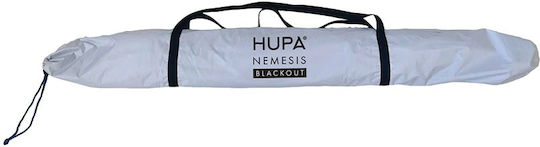 Hupa Nemesis Ομπρέλα Θαλάσσης Διαμέτρου 2.2m με UV Προστασία και Αεραγωγό Ασημί
