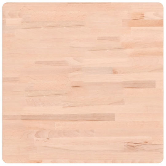vidaXL Waschtisch ohne Waschbecken L60xB60xH4cm Beech