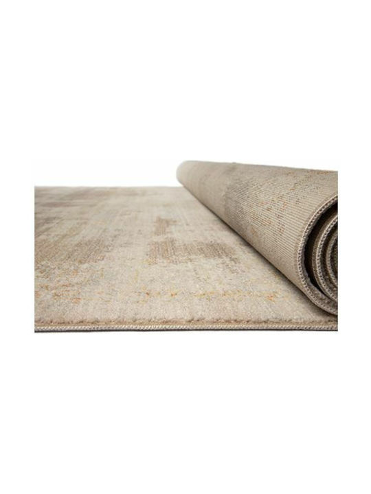 Viokarpet Teppich mit Fransen Beige