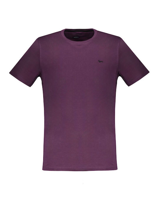 Harmont & Blaine Bluza Bărbătească cu Mânecă Scurtă Polo Violet