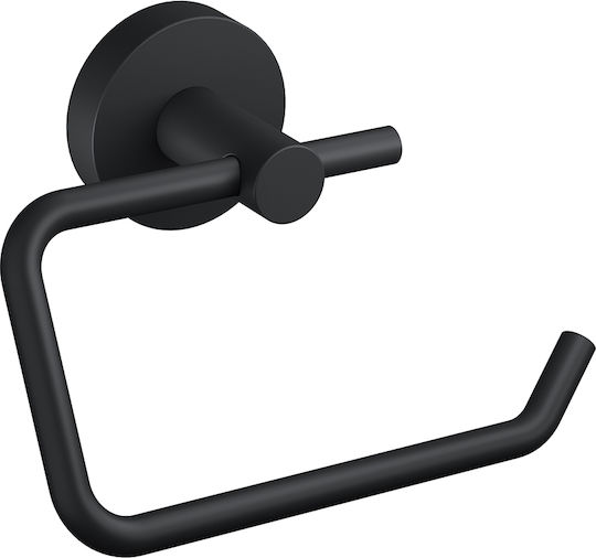 Tesa Wall Mounted Paper Holder Black