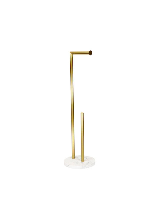 Homla Boden Papierhalter Keramik Gold