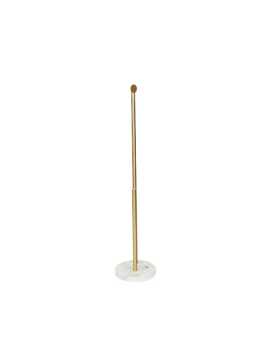 Homla Boden Papierhalter Keramik Gold