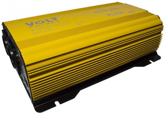 Volt Polska Inverter für Autos Modifizierte Sinuswelle 1500W zur Umwandlung von 12V DC in 230V AC