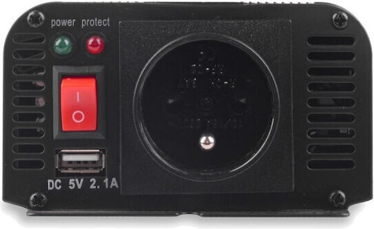 Volt Polska Car Inverter Pure Sinewave 500W to Converter 24V DC in 230V AC