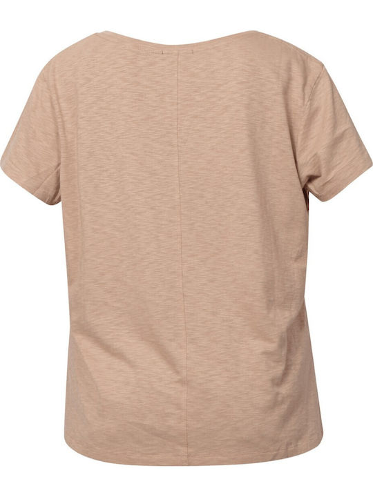 Γυναικείο T-shirt Μπεζ