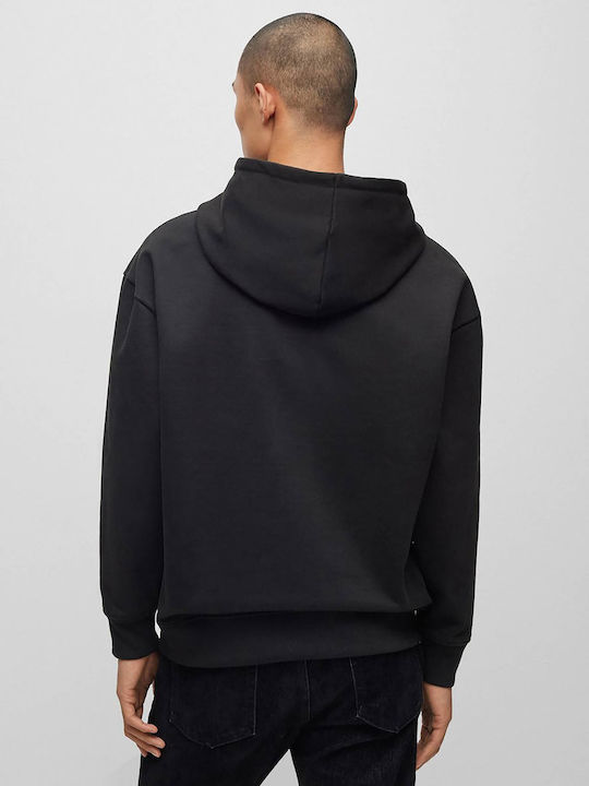 Hugo Men's Sweatshirt with Hood Black