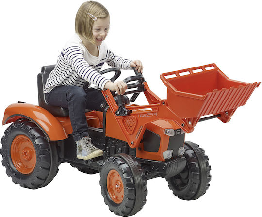 Kids Foot-to-Floor Excavator with Pedal Kubota Orange
