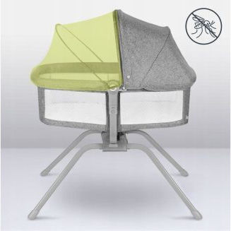 Lionelo Λίκνο Malin Evo με Στρώμα Beige Natural