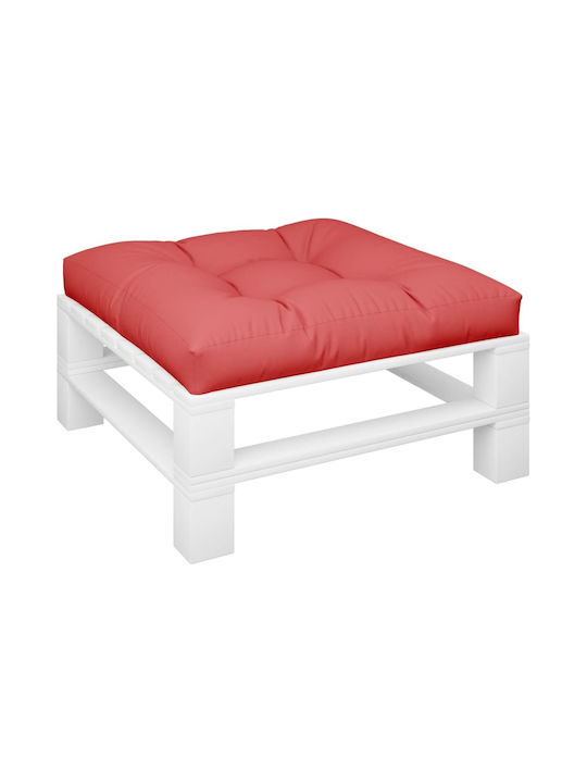 vidaXL Waterproof Sofa Cushion Palette Red 70x70cm