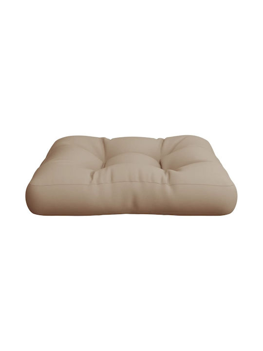 vidaXL Pernă Waterproof Pentru Bancă Perne Pentru Scaune De Grădină Bej 60x60cm