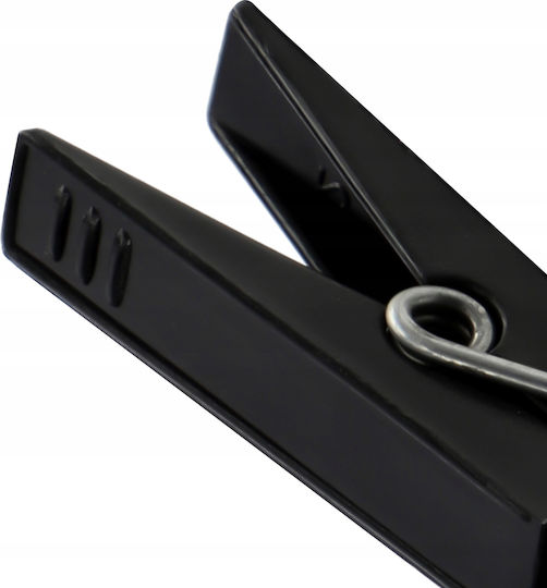 Kadax Clothespins made of Plastic 20pcs Black