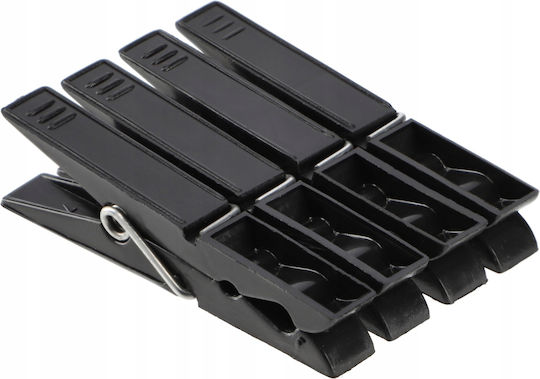 Kadax Clothespins made of Plastic 20pcs Black