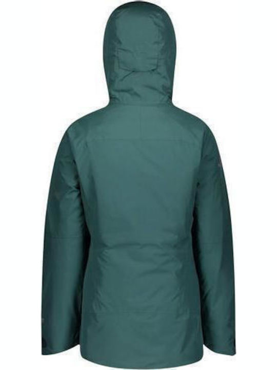 Scott Ultimate SCT-0651L Frauen Jacke aus Gore-Tex für Ski & Snowboard Grün