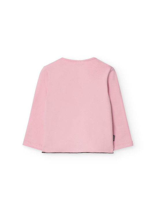 Boboli Kids Blouse Long Sleeve Pink