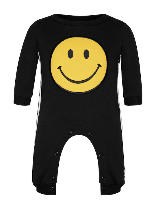 Two In A Castle Baby Bodysuit Black