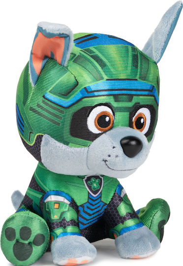 Spin Master Jucărie de pluș Paw Patrol Rocky Mighty Movie 17 cm.