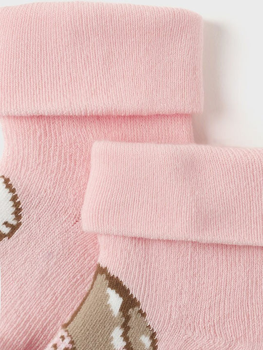 Mayoral Kids' Socks Non-Slip Pink