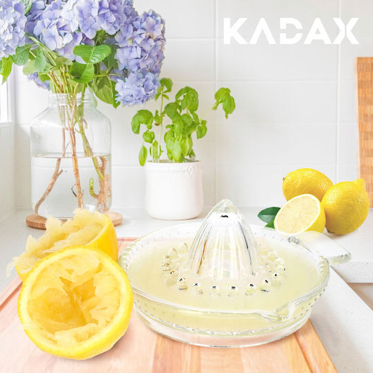 Kadax Класическа сокоизстисквачка Лимон от Стъкло