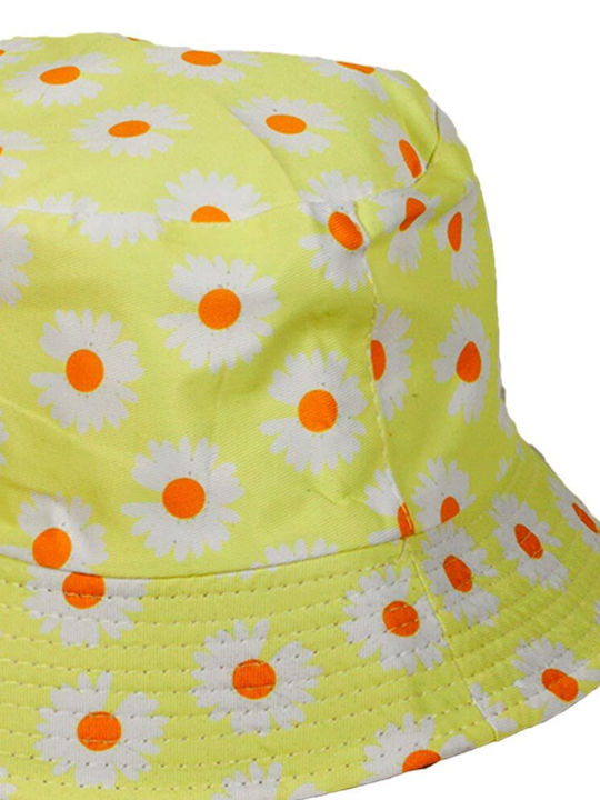 Paperinos Fabric Women's Bucket Hat Yellow