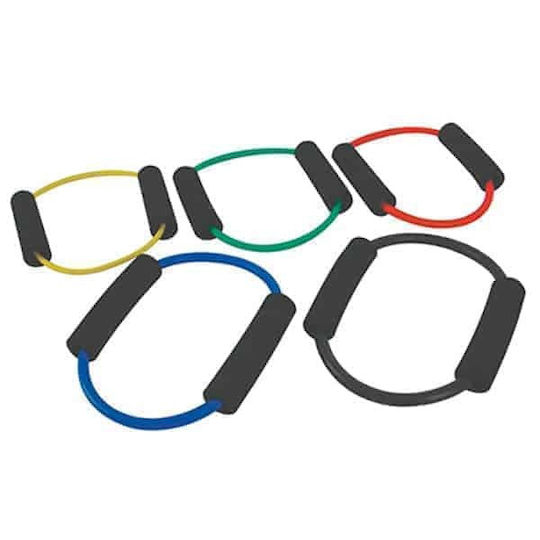 MSD Band O-Ring Loop 3X Hard Resistance Band Loop / Gymtube Very Hard with Handles Black