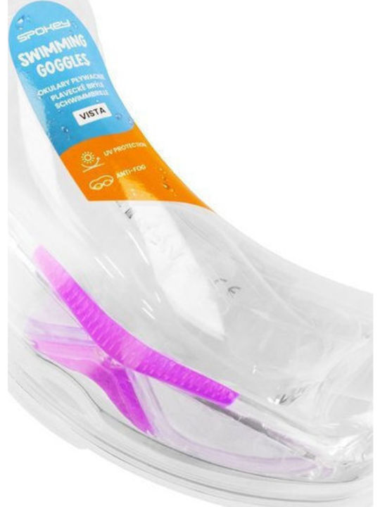 Spokey Schwimmbrille Kinder mit Antibeschlaggläsern Transparent
