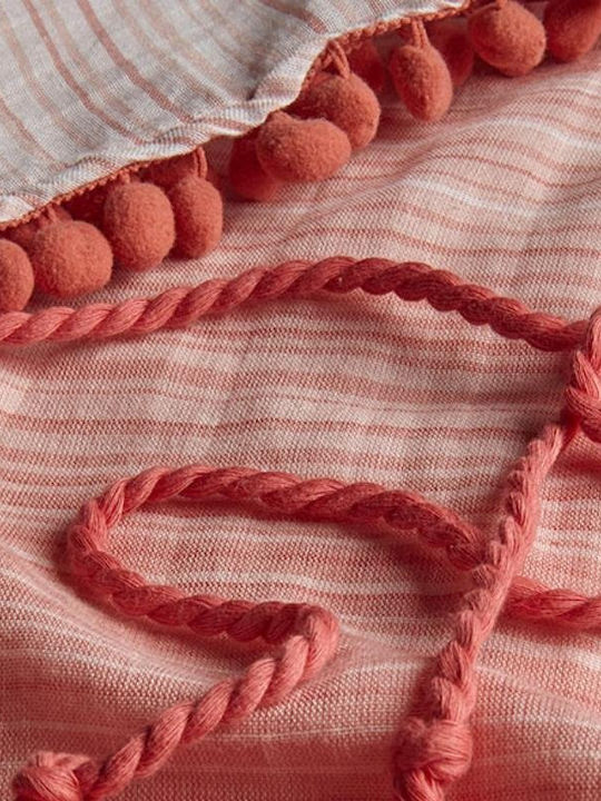 Καφτάνι Charisma Pom-pom L-xl Coral