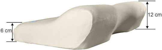 Orthia Evolution Μαξιλάρι Ύπνου Memory Foam Ανατομικό 32x53x12cm