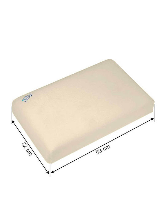 Orthia Classic Sleep Bed Pillow Filler Foam Anatomic 32x53x10cm