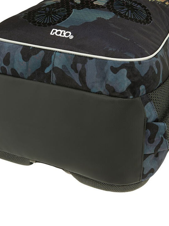 Polo Prize School Bag Backpack Junior High-High School Purple with Water Bottle Holder 30Liters 2024