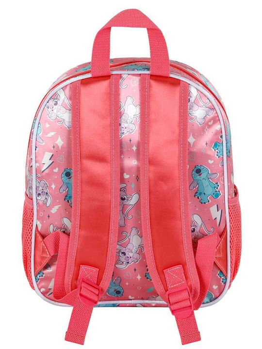 Karactermania 3D Schulranzen Rucksack Grundschule Rosa mit Flaschenhalter
