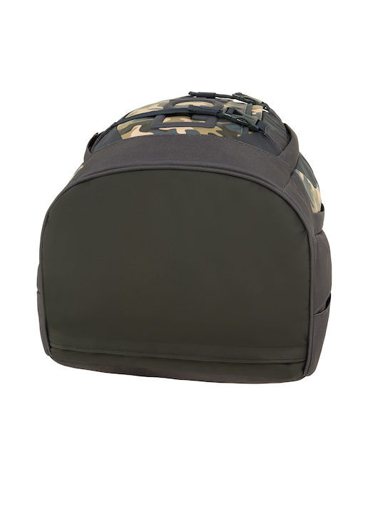 Polo Cryptic School Bag Backpack Junior High-High School Khaki with Water Bottle Holder 23Liters 2024