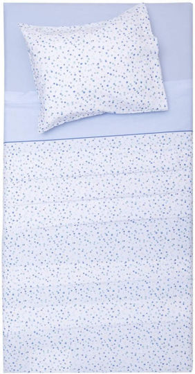 Viopros Duvet Set Queen 220x240cm Νίνα Ciell 2pcs