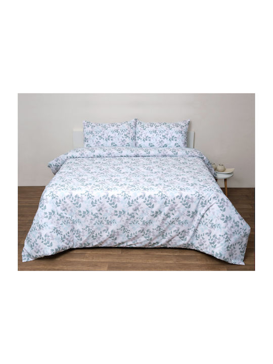 Anna Riska Quilt Set Queen 220x240cm 5008 Green 3pcs