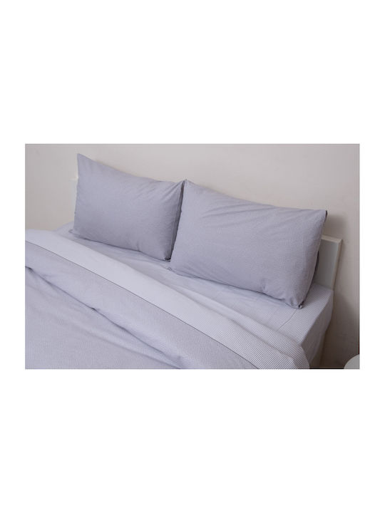 Viopros Superking Steppdecke 220x240cm Graue