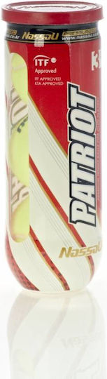 Nassau Patriot Practice Tennis Balls 3pcs