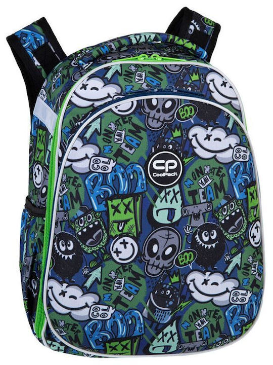 Coolpack Turtle Football School Bag Backpack Elementary, Elementary Multicolored