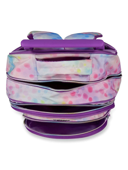 Santoro Don't Fly Away School Bag Trolley Elementary, Elementary Multicolour with Water Bottle Holder